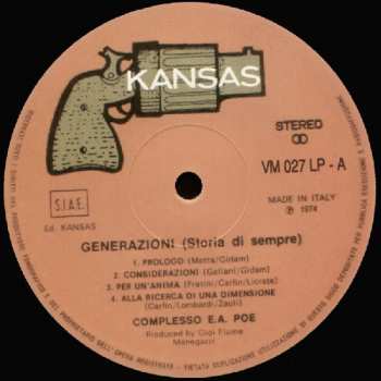 LP E.A. Poe: Generazioni (Storia Di Sempre)