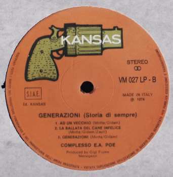LP E.A. Poe: Generazioni (Storia Di Sempre)
