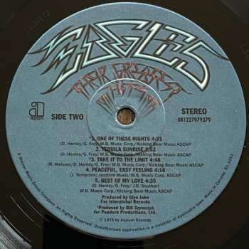 LP Eagles: Eagles Their Greatest Hits: Volumes 1 & 2