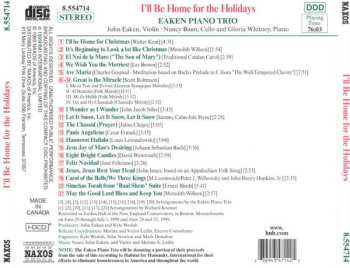 CD Eaken Piano Trio: I'll Be Home For The Holidays