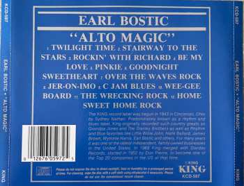 CD Earl Bostic: Alto Magic In Hi-Fi A Dance Party With Bostic