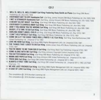 2CD Earl King: The Singles Collection 1953-62