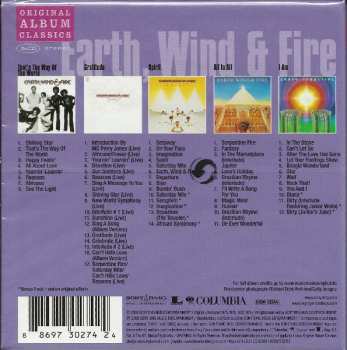 5CD/Dobozkészlet Earth, Wind & Fire: Original Album Classics