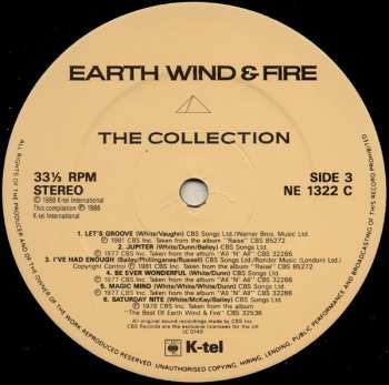2LP Earth, Wind & Fire: The Collection