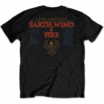 Merch Earth, Wind & Fire: Tričko Let's Groove  S