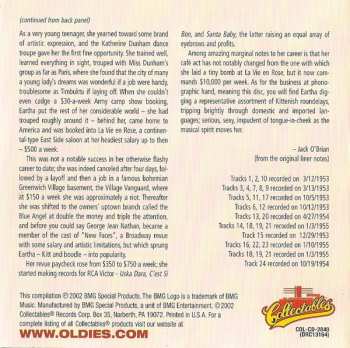 CD Eartha Kitt: That Bad Eartha / Down To Eartha