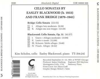 CD Easley Blackwood: Blackwood & Bridge Cello Sonatas