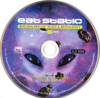 6CD/Dobozkészlet Eat Static: Ecstatic Collection