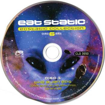 6CD/Dobozkészlet Eat Static: Ecstatic Collection