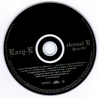 CD Eazy-E: Eternal E • Best Of