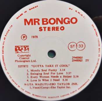 LP Ebo Taylor Jr.: Gotta Take It Cool