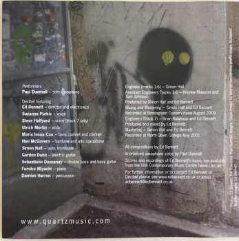 CD Paul Dunmall: Dzama Stories: Music for Amplified Ensemble, Electronics and Improviser