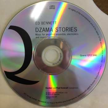 CD Paul Dunmall: Dzama Stories: Music for Amplified Ensemble, Electronics and Improviser