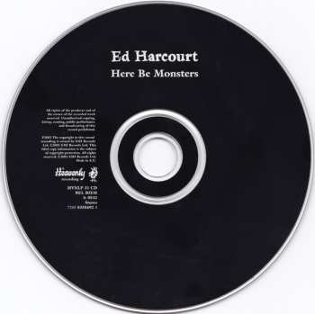 CD Ed Harcourt: Here Be Monsters