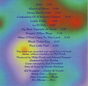 CD Ed Kuepper & His Oxley Creek Playboys: Live!