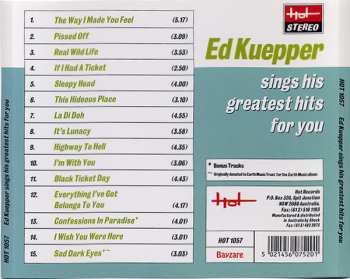 CD Ed Kuepper: Sings His Greatest Hits For You