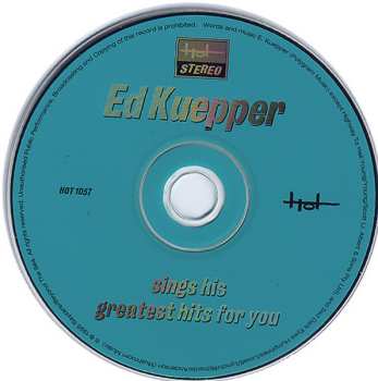 CD Ed Kuepper: Sings His Greatest Hits For You
