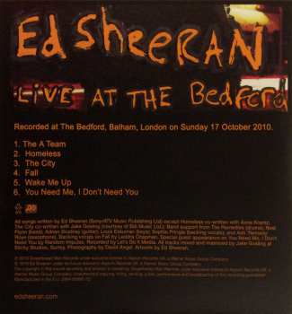 5CD/Dobozkészlet Ed Sheeran: 5
