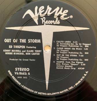 CD Ed Thigpen: Out Of The Storm - Uhqcd