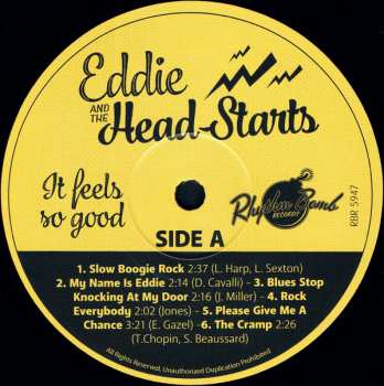 LP Eddie And The Head-Starts: It Feels So Good