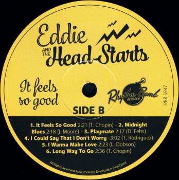LP Eddie And The Head-Starts: It Feels So Good