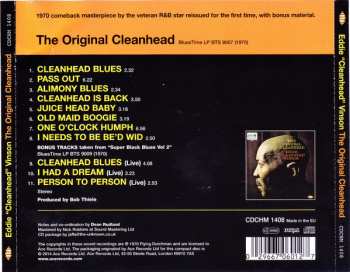 CD Eddie "Cleanhead" Vinson: The Original Cleanhead