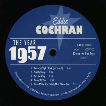 2EP Eddie Cochran: The Year 1957