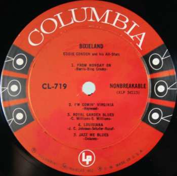 LP Eddie Condon And His All-Stars: Bixieland
