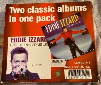 2CD/Dobozkészlet Eddie Izzard: Unrepeatable & Definite Article
