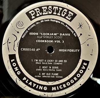4LP/Dobozkészlet Eddie "Lockjaw" Davis: Cookin' With Jaws And The Queen: The Legendary Prestige Cookbook Albums LTD