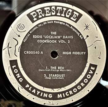 4LP/Dobozkészlet Eddie "Lockjaw" Davis: Cookin' With Jaws And The Queen: The Legendary Prestige Cookbook Albums LTD