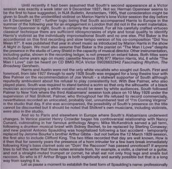 CD Eddie South: Black Gypsy (The Complete Victor, Gramophone, And ARC Recordings, 1927-1934)