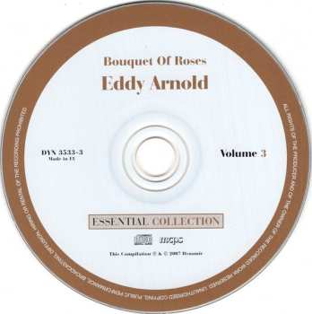 3CD Eddy Arnold: Essential Collection - Bouquet Of Roses