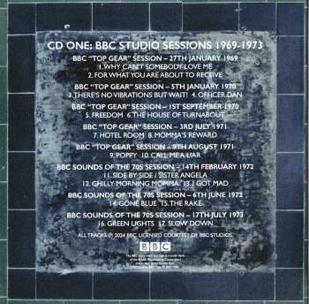 4CD/Dobozkészlet The Edgar Broughton Band: Gone Blue - The BBC Sessions