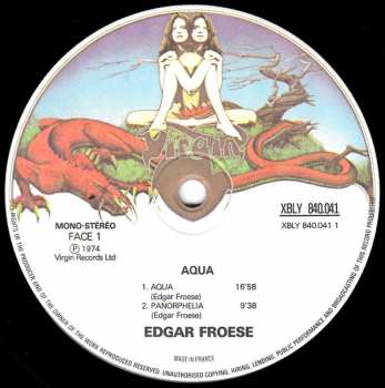 LP Edgar Froese: Aqua