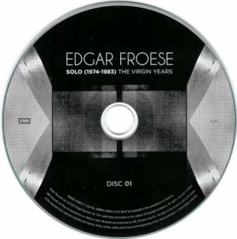 4CD Edgar Froese: Solo (1974-1983) The Virgin Years