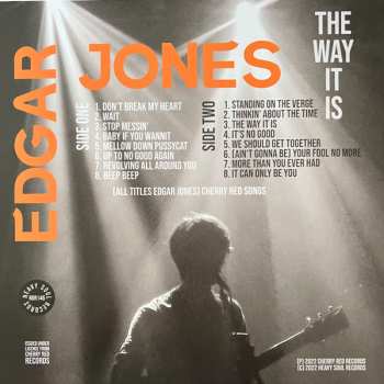 LP Edgar Jones: The Way It Is