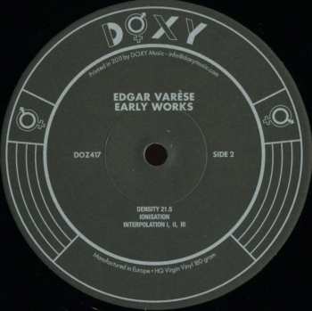 LP Edgard Varèse: Early Works