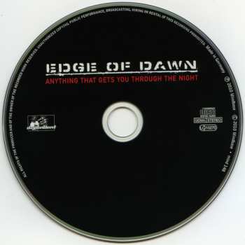 CD Edge Of Dawn: Anything That Gets You Through The Night