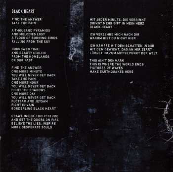 CD Edge Of Dawn: Borderline Black Heart