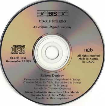 CD Nobuko Imai: Works For Chamber Orchestra
