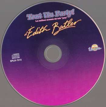 CD Edith Butler: Tout Un Party! Les Meilleurs Moments Des Trois ''Party'' D'Édith Butler