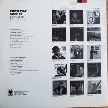 LP Edith Piaf: Edith Piaf Chante
