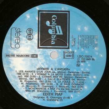 3LP/Dobozkészlet Edith Piaf: Hymne À L'Amour