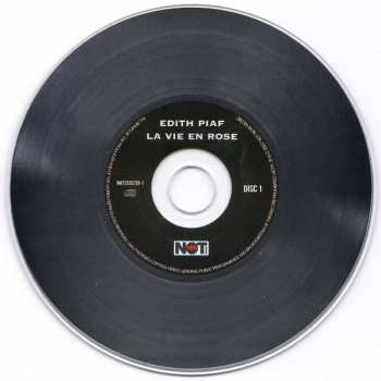2CD Edith Piaf: La Vie En Rose (44 Titres Origineaux)