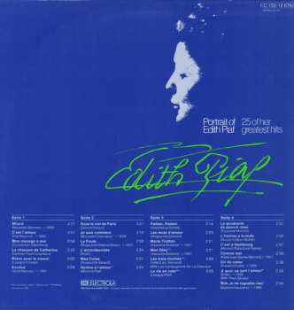 2LP Edith Piaf: Portrait Of Piaf - 25 Of Her Greatest Hits