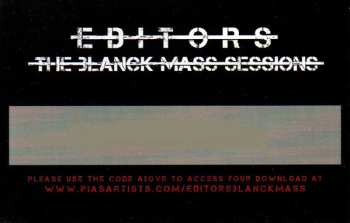 LP Editors: The Blanck Mass Sessions
