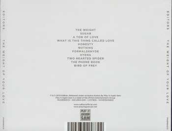 CD Editors: The Weight Of Your Love