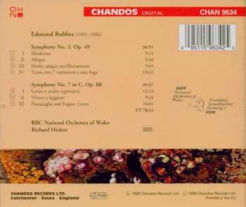 CD Richard Hickox: Symphony No. 3, Symphony No. 7