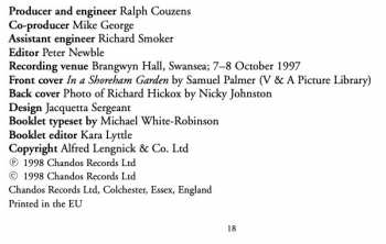 CD Richard Hickox: Symphony No. 3, Symphony No. 7